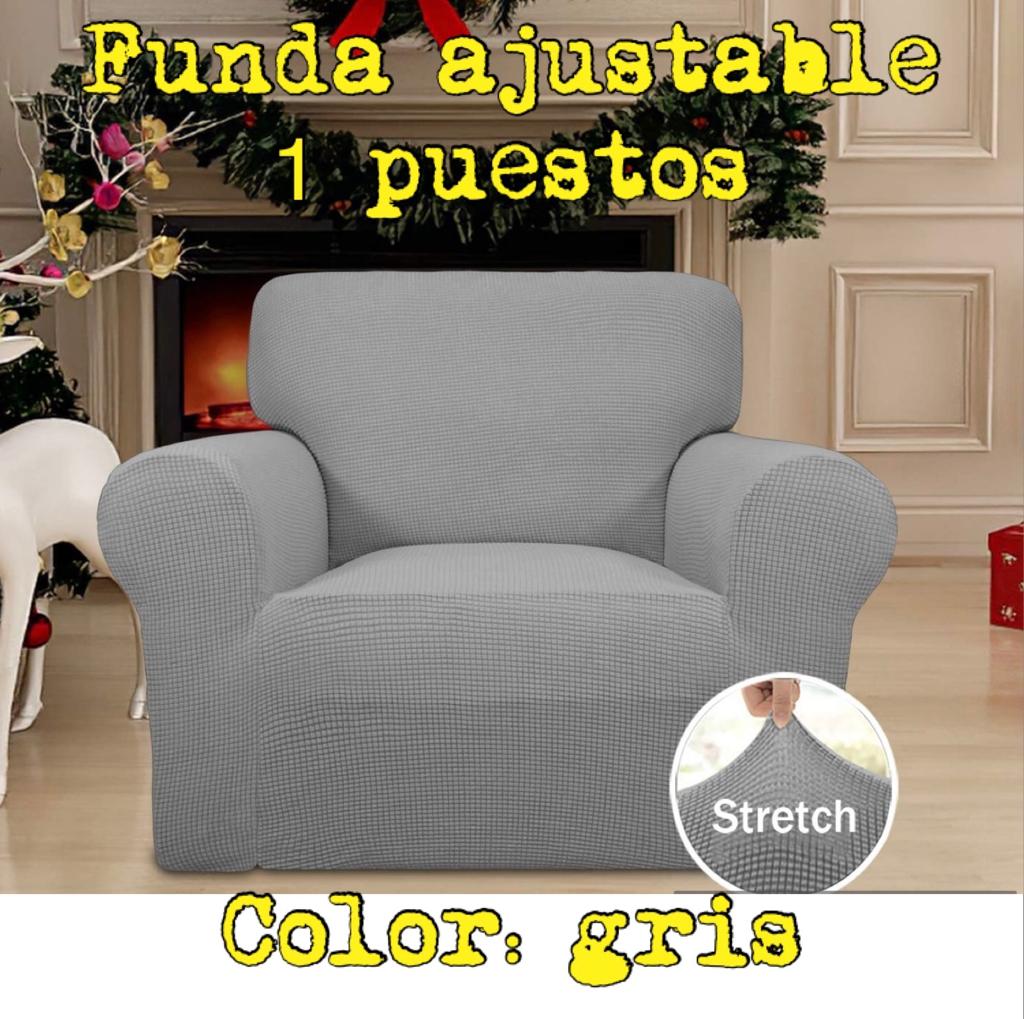 Funda PREMIUM para sofa de 1  puestos ajustable 5/5⭐️⭐️⭐️⭐️⭐️