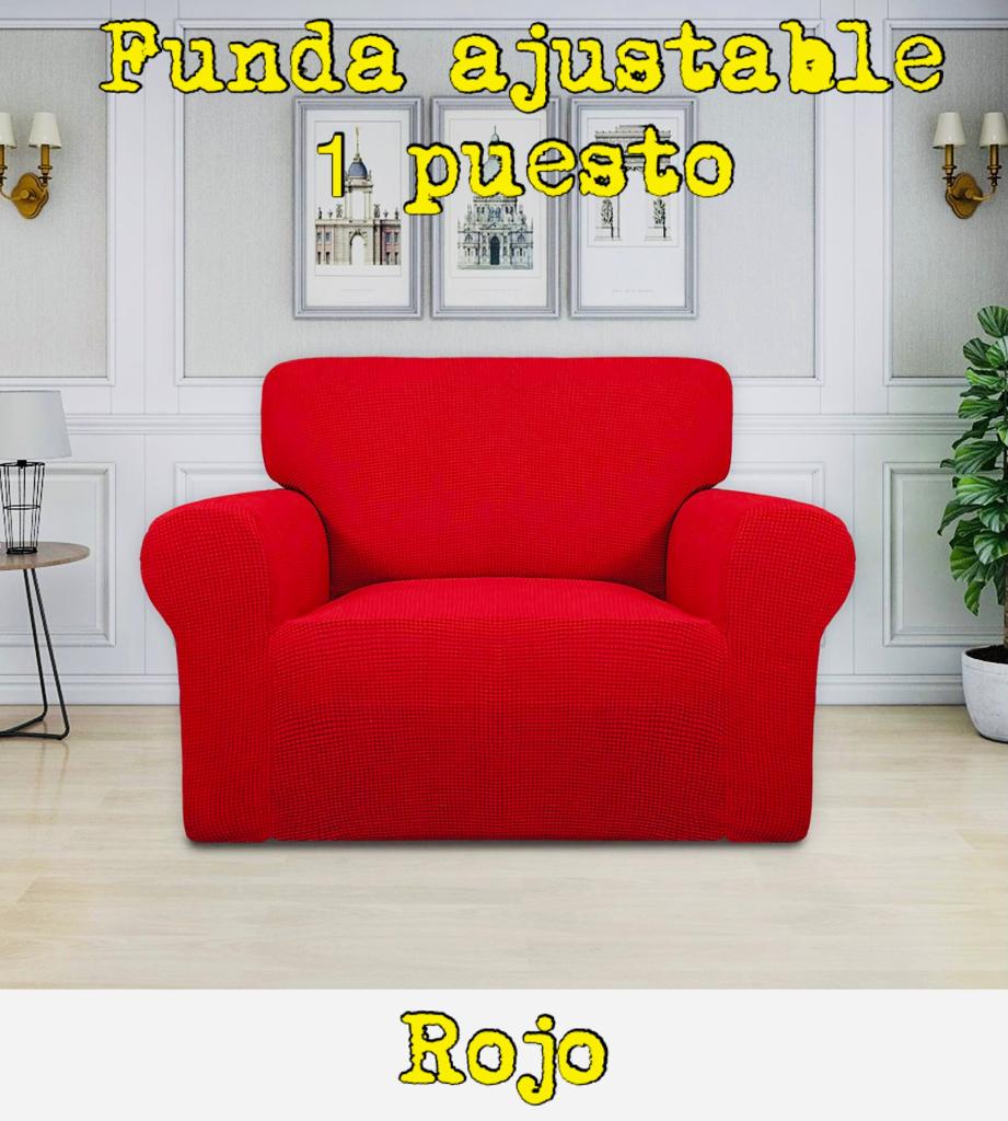 Funda PREMIUM para sofa de 1  puestos ajustable 5/5⭐️⭐️⭐️⭐️⭐️