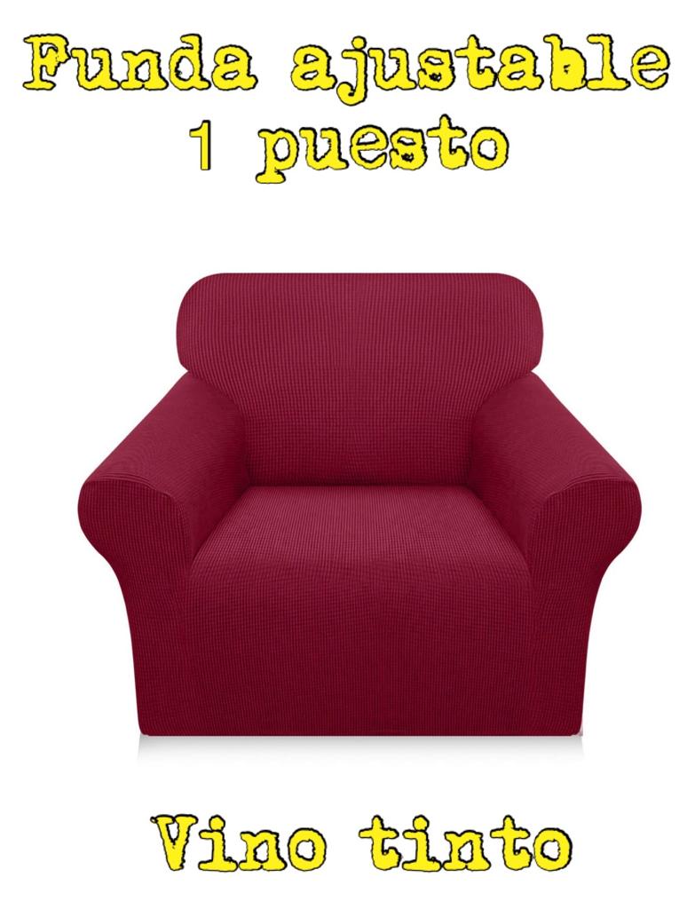 Funda PREMIUM para sofa de 1  puestos ajustable 5/5⭐️⭐️⭐️⭐️⭐️