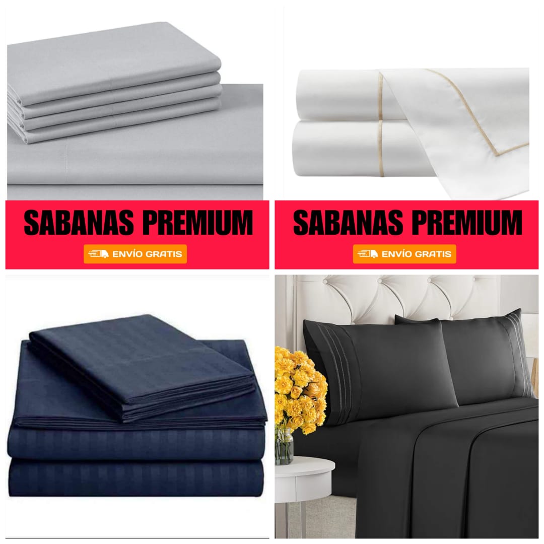 PROMOCION  EN SABANAS PREMIUM ⭐⭐⭐⭐⭐5/5