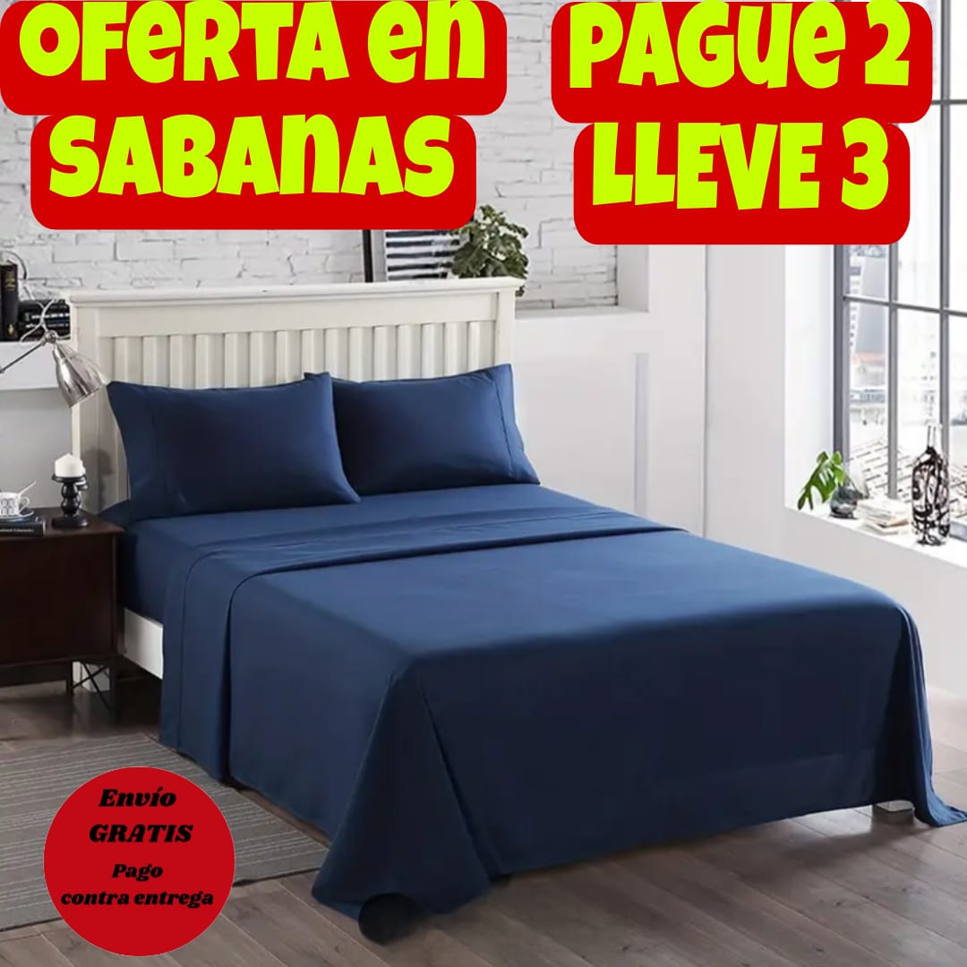 PROMOCION  EN SABANAS PREMIUM ⭐⭐⭐⭐⭐5/5