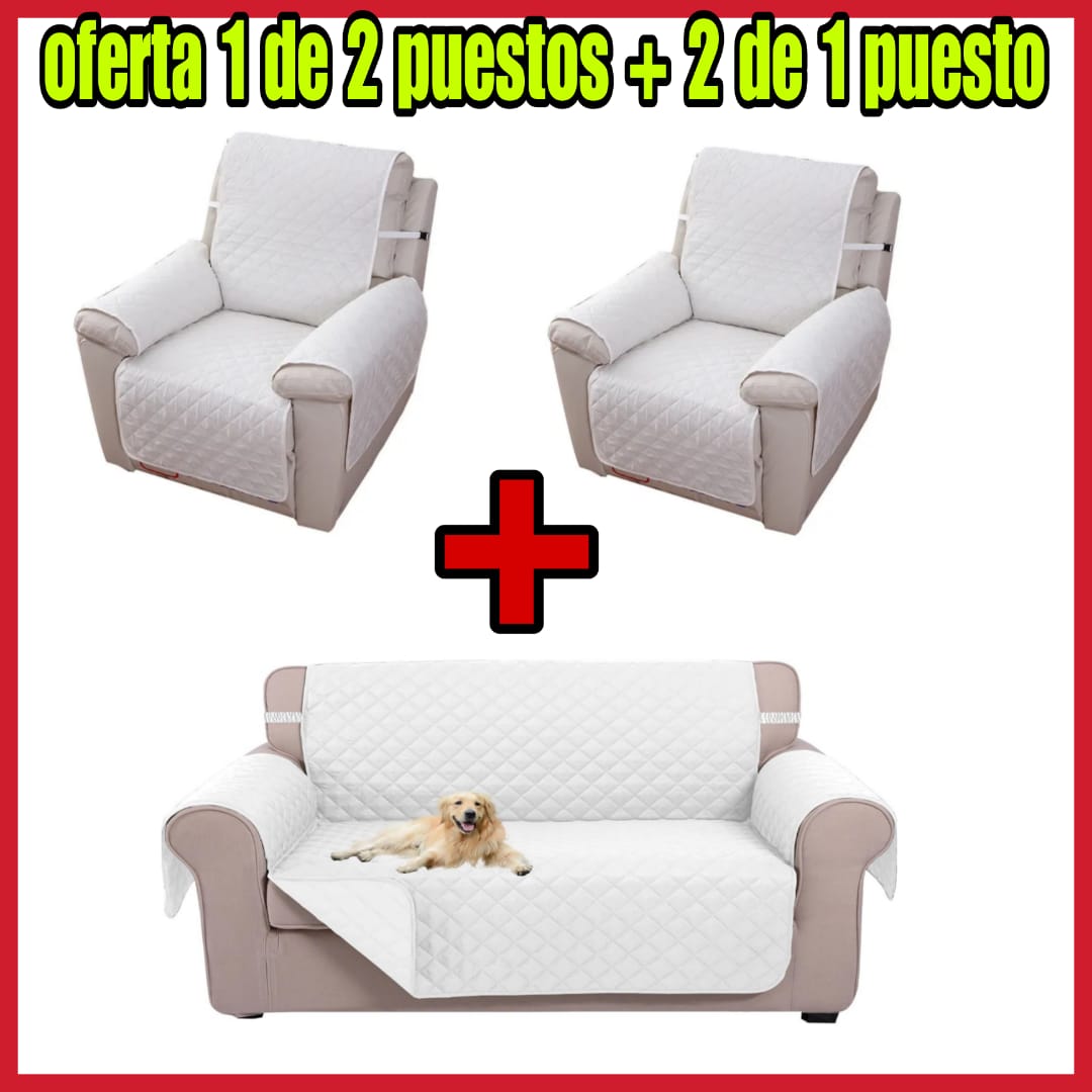 OFERTA EN PROTECTORES PARA SOFAS  FABRICA DIRECTA ⭐️⭐️⭐️⭐️⭐️5/5