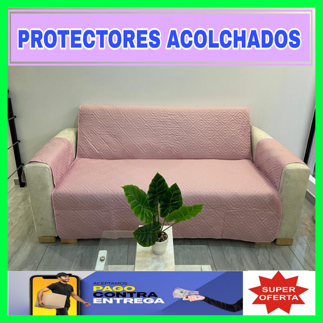 PROTECTOR PARA SOFA DOBLE FAZ REVERSIBLE 3 PUESTOS 160x180CM⭐️⭐️⭐️⭐️⭐️5/5